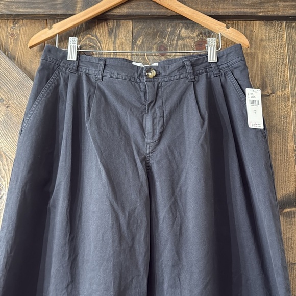 ANTHROPOLOGIE Wide-Leg Black Pants - Picture 5 of 7